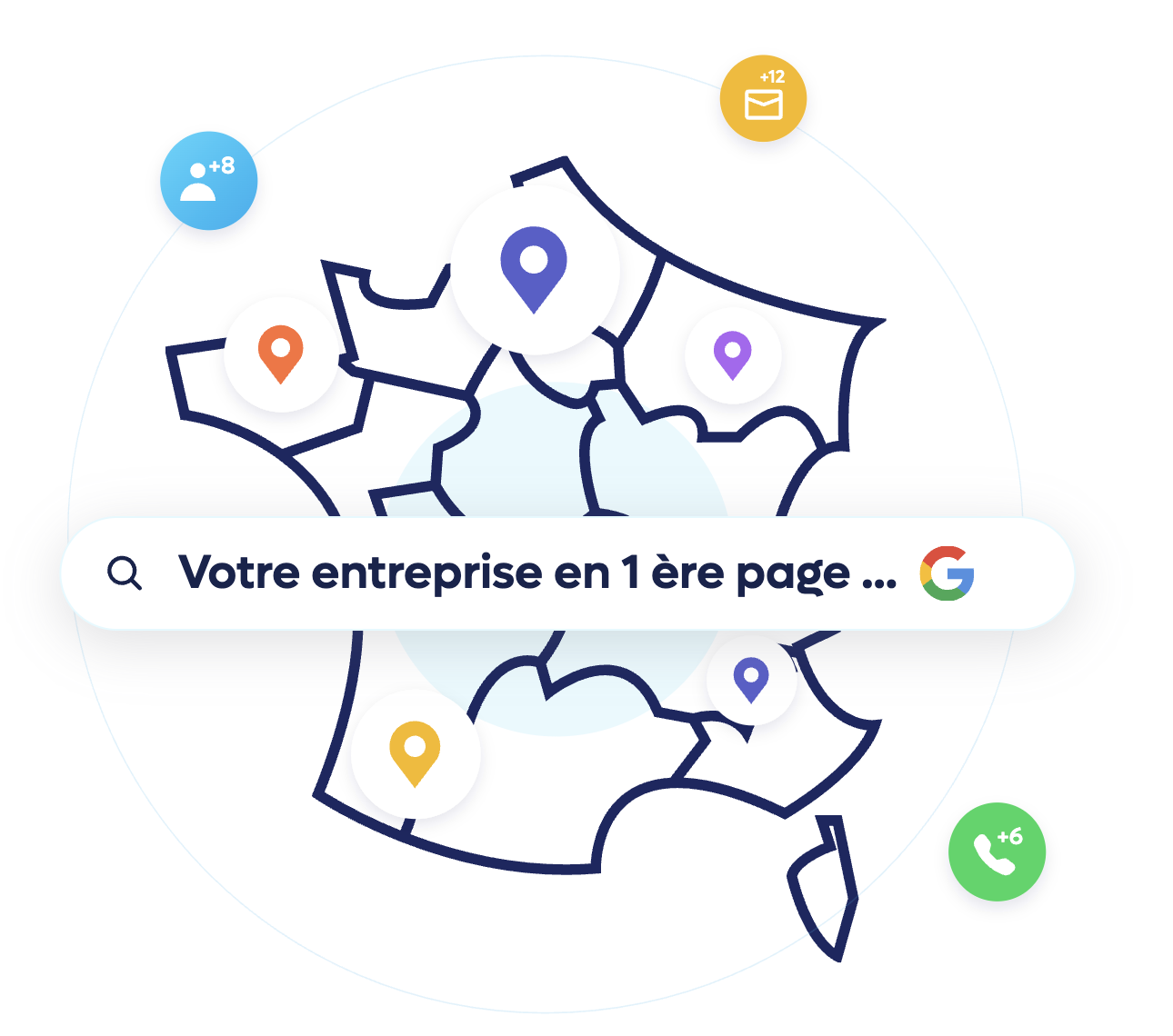 Carte France Michest